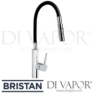 Bristan GLL FLEXSNK C Gallery Flex Sink Mixer Grey Chrome Tap Spare Parts